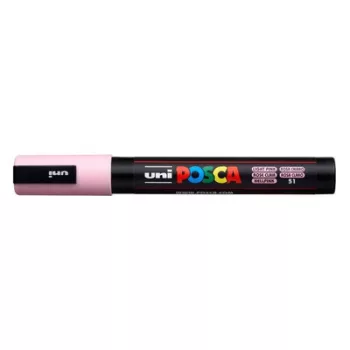   Dekormarker, 1,8-2,5 mm, UNI "Posca PC-5M", világos rózsaszín 1 db