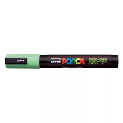 Dekormarker, 1,8-2,5 mm, UNI "Posca PC-5M", világoszöld 1 db