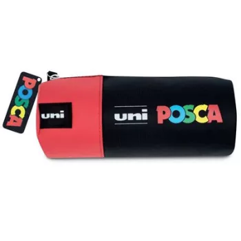 Tolltartó, henger alakú, UNI "Posca", piros 1 db