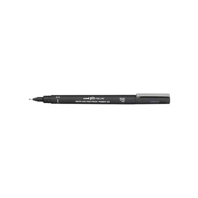 Rajzmarker, 0,4 mm, UNI PIN, fekete 1 db