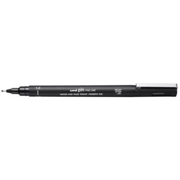 Rajzmarker, 1 mm, UNI PIN, fekete 1 db