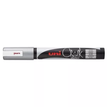   Krétamarker, 1,8-2,5 mm, UNI "PWE-5M", ezüst 1 db