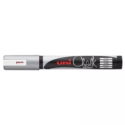 Krétamarker, 1,8-2,5 mm, UNI "PWE-5M", ezüst 1 db