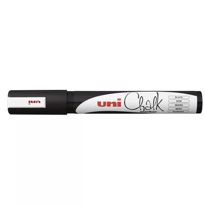 Krétamarker, 1,8-2,5 mm, UNI "PWE-5M", fekete 1 db