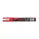 Krétamarker, 1,8-2,5 mm, UNI "PWE-5M", piros 1 db