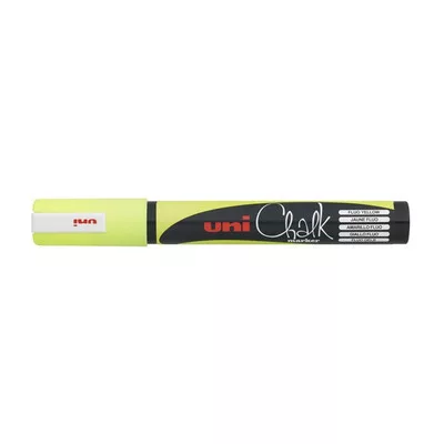 Krétamarker, 1,8-2,5 mm, UNI "PWE-5M", fluor sárga 1 db