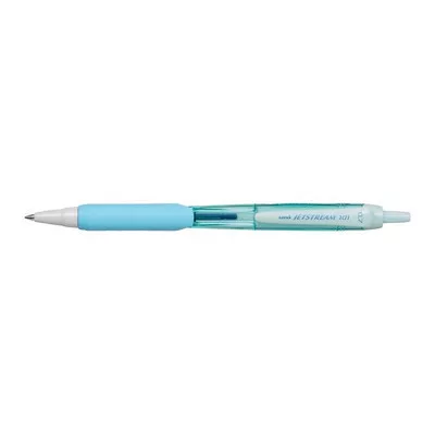 Golyóstoll, 0,38 mm, nyomógombos, UNI "SXN-101FL ", égkék 1 db