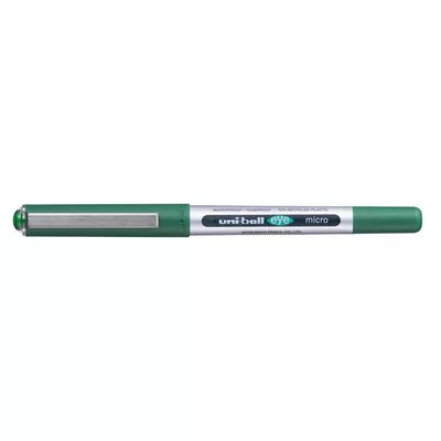 Rollertoll, 0,3 mm, UNI "UB-150E Eye Micro Eco", zöld 1 db