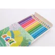Színes ceruza készlet, kerek, COOL BY VICTORIA "Pastel", 12 pasztell szín 12 db