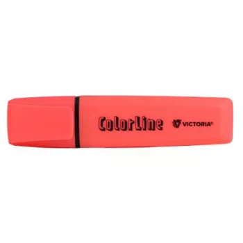   Szövegkiemelő, 1-5 mm, VICTORIA OFFICE, "ColorLine", rózsaszín 1 db