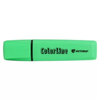   Szövegkiemelő, 1-5 mm, VICTORIA OFFICE, "ColorLine", zöld 1 db