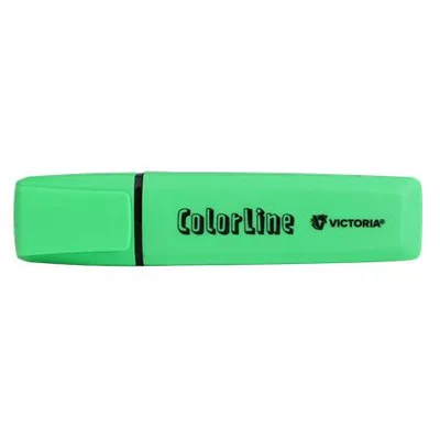 Szövegkiemelő, 1-5 mm, VICTORIA OFFICE, "ColorLine", zöld 1 db