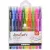 Zseléstoll készlet, 0,33 mm, kupakos, ZEBRA "Doodler'z Neon & Fashion", 10 vegyes szín 10 db