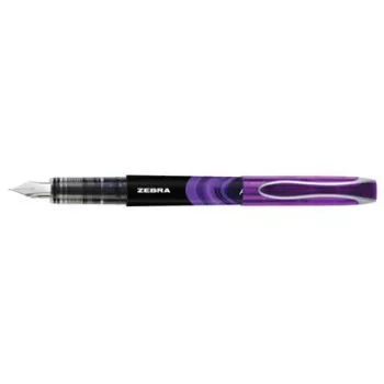   Töltőtoll, 0,6 mm, ZEBRA "Fountain pen", lila 1 db