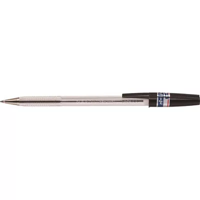 Golyóstoll, 0,24 mm, kupakos, ZEBRA "N-5200" fekete 1 db