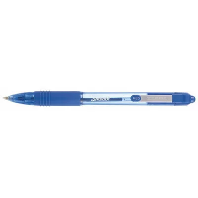 Golyóstoll, 0,27 mm, nyomógombos, ZEBRA "Z-Grip Smooth", kék 1 db