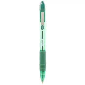   Golyóstoll, 0,27 mm, nyomógombos, ZEBRA "Z-Grip Smooth", zöld 1 db