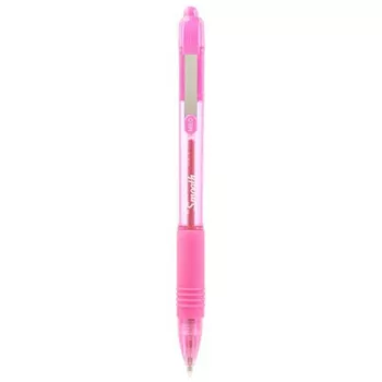   Golyóstoll, 0,27 mm, nyomógombos, ZEBRA "Z-Grip Smooth", rózsaszín 1 db