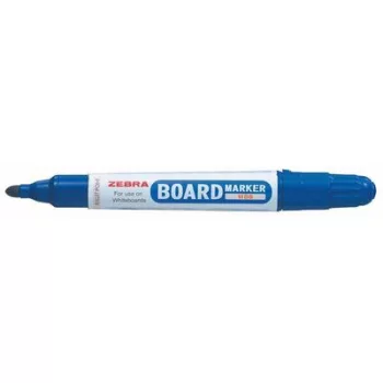   Táblamarker, 2,6 mm, kúpos, ZEBRA "Board Marker", kék