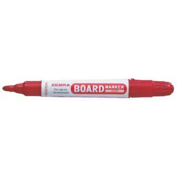   Táblamarker, 2,6 mm, kúpos, ZEBRA "Board Marker", piros