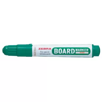  Táblamarker, 2,6 mm, kúpos, ZEBRA "Board Marker", zöld