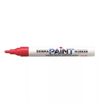 Lakkmarker, 3 mm, ZEBRA "Paint marker", piros