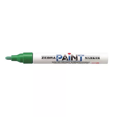 Lakkmarker, 3 mm, ZEBRA "Paint marker", zöld