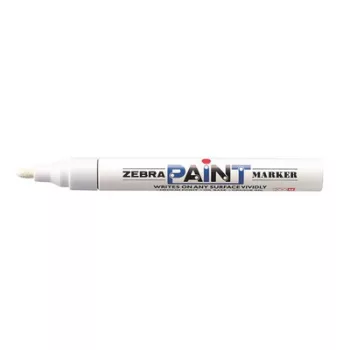 Lakkmarker, 3 mm, ZEBRA "Paint marker", fehér