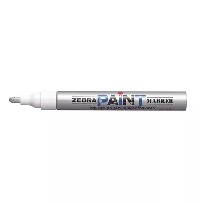 Lakkmarker, 3 mm, ZEBRA "Paint marker", ezüst