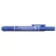 Alkoholos marker, 1,3 mm, nyomógombos, ZEBRA "Mckie Retractable", kék 1 db