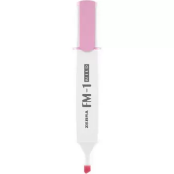   Szövegkiemelő, 3,5 mm, ZEBRA "FM-1 Mild", rózsaszín 1 db