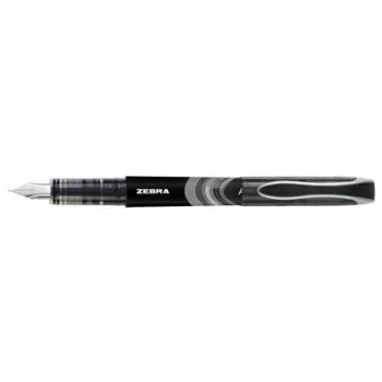  Töltőtoll, 0,6 mm, ZEBRA "Fountain pen", fekete 1 db