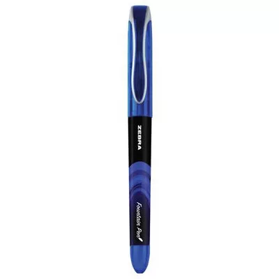Töltőtoll, 0,6 mm, ZEBRA "Fountain pen", kék 1 db