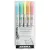 Szövegkiemelő készlet, 1,4/4,0 mm, kétvégű, ZEBRA "Mildliner Fluorescent", 5 szín 5 db