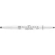 Szövegkiemelő, 1,0/3,5 mm, kétvégű ZEBRA "Mildliner Cool & Refined" szürke 1 db