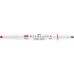 Szövegkiemelő, 1,0/3,5 mm, kétvégű ZEBRA "Mildliner Cool & Refined" piros 1 db