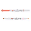 Szövegkiemelő, 1,0/3,5 mm, kétvégű ZEBRA "Mildliner Cool & Refined" piros 1 db