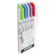 Szövegkiemelő készlet, 1,4/4,0 mm, kétvégű ZEBRA "Mildliner Cool & Refined" 5 szín 5 db