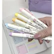 Szövegkiemelő készlet, 1,4/4 mm, kétvégű, ZEBRA "Mildliner Highlighter Gentle", 5 különböző szín 5 db