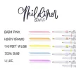 Szövegkiemelő készlet, 1,4/4 mm, kétvégű, ZEBRA "Mildliner Highlighter Gentle", 5 különböző szín 5 db