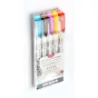 Ecsetirón készlet, kétvégű ZEBRA "Mildliner Warm", 5 szín 5 db