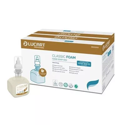 Habszappan, 0,4 l, LUCART "Classic", mandulaolajjal 0,4 liter
