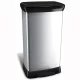 Pedálos szemetes, fémhatású, 50 l, CURVER 1 db