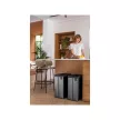Szelektív hulladékgyűjtő, fedél nélküli, 54 liter, CURVER "Verto Recycle", szürke/fekete 1 db