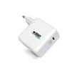 Hálózati töltő, 1xUSB-C (65W), USB-C–USB-C kábel, URBAN FACTORY