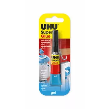 Pillanatragasztó gél, 2 g, UHU "Jumbo" 2E-3 kg