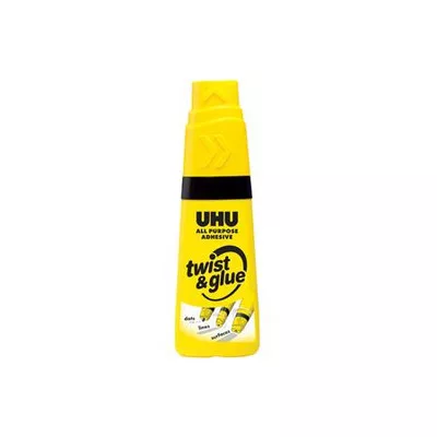 Kenőfejes ragasztó, univerzális, 35 ml, UHU "Twist&Glue" 1 db