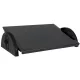 Lábtámasz, fém, WEDO "Relax Steel", fekete 1 db
