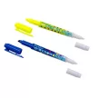 Filctoll készlet, 2-3 mm, törölhető, kétvégű, WEDO, "Wedowonder", 6 különböző szín 6 db