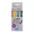 Filctoll készlet, 1-2 mm, metál arany, WEDO, 6 különböző színű kontúrral 6 db